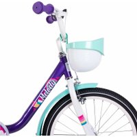 Детский велосипед Tech Team Melody 18 2024 NN012357 (фиолетовый/бирюзовый) в Солигорске