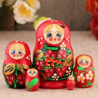 Матрешка сувенирная Sima-Land Божья коровка 3440243