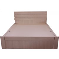 Кровать Компас-мебель КС-014-1014Д2 140x200 (дуб сонома светлый)