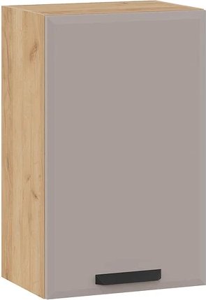 

Шкаф навесной Трия Тиана 1ВВ45 с одной дверью (дуб крафт золотой/мокко супермат)