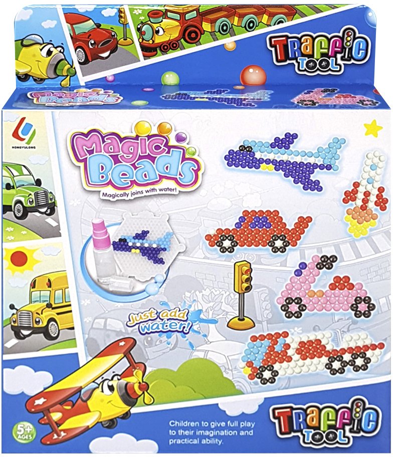 

Набор для создания поделок/игрушек Maya Toys Аквамозаика. Городской транспорт 8203