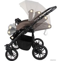 Универсальная коляска Indigo Duo (2 в 1, In 02, светло-серый)