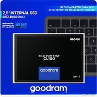 SSD GOODRAM CL100 Gen. 3 960GB SSDPR-CL100-960-G3