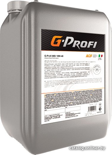Моторное масло G-Energy G-Profi MSI 10W-40 10л