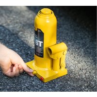 Бутылочный домкрат Deli DQ71006 6т