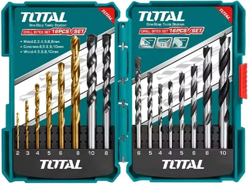 

Набор сверл Total TACSD6165