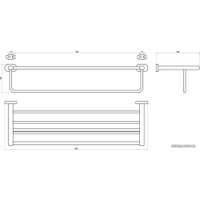 Полка для полотенца Ravak X07P194