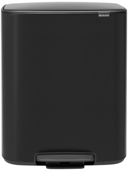 

Мусорное ведро Brabantia Bo Pedal Bin 60 л (черный матовый)