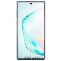 Чехол для телефона Samsung Silicone Cover для Samsung Galaxy Note 10 (серебристый)