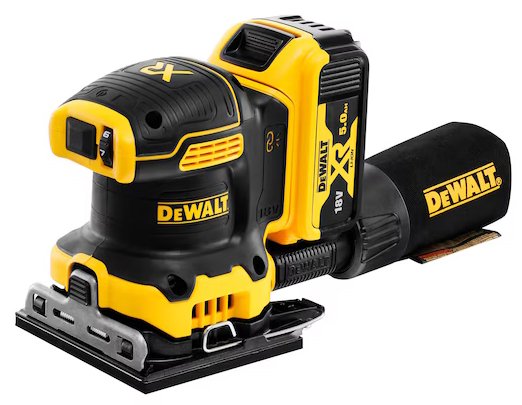 

Виброшлифмашина DeWalt DCW200P2 (с 2-мя АКБ, кейс)