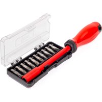 Набор отвертка с битами КВТ НИО-2210 (11 предметов)