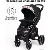 Коляска прогулочная «книга» Bubago Cross City BG 117-2 (черный)