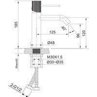 Смеситель Altrobagno Bilancia 0140 Ni