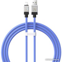 Кабель Baseus CoolPlay Series Fast Charging Data Cable 2.4A USB Type-A - Lightning (1 м, синий)