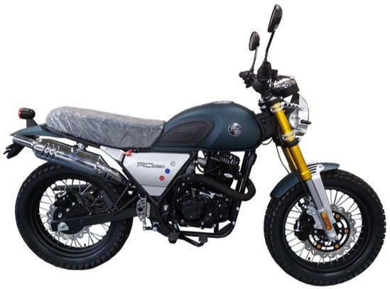 Мотоцикл Racer RC250CK-A Triumph (синий)