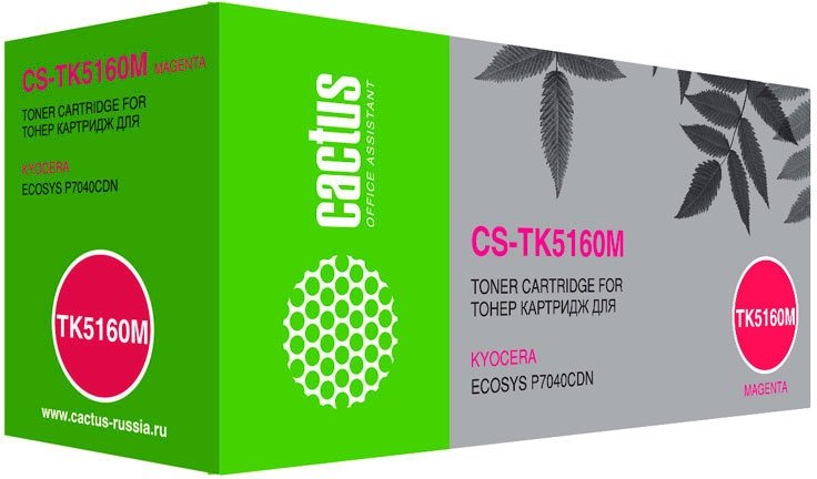 

Картридж CACTUS CS-TK5160M (аналог Kyocera TK-5160M)