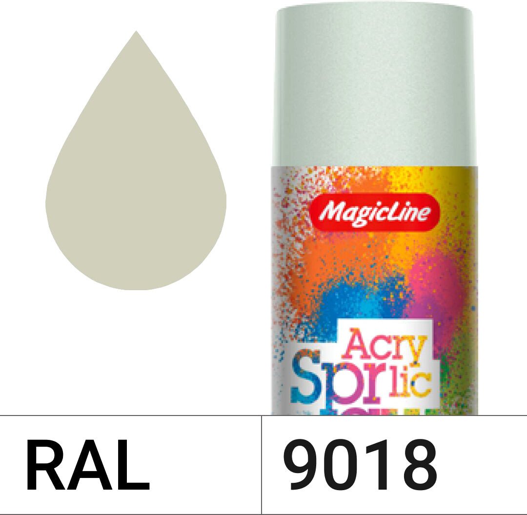

Автомобильная краска MagicLine небесно-белая RAL 9018 265 г