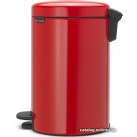 Мусорное ведро Brabantia Pedal Bin NewIcon 12 л (пламенно-красный)