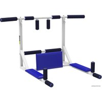 Турник с брусьями Central Sport Турник 4 в 1 (белый/синий)