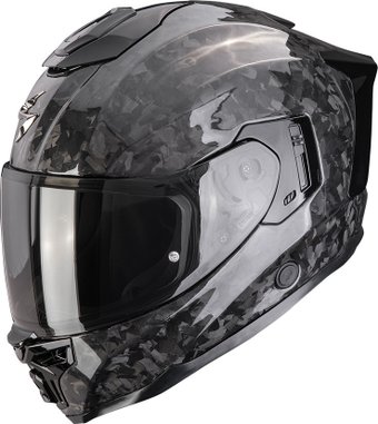 Мотошлем Scorpion Exo EXO-1500 Carbon Air Onyx (M, черный карбон)