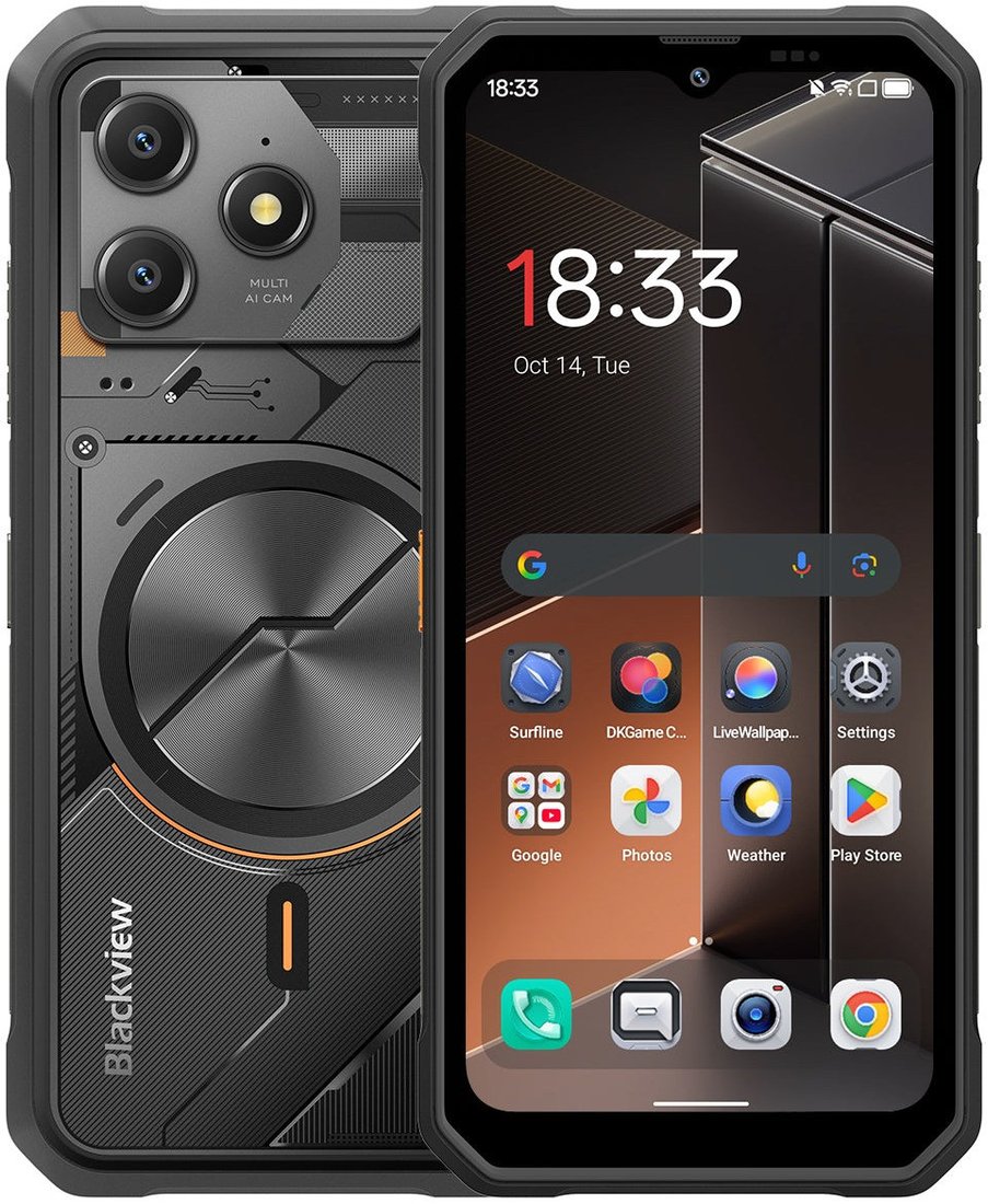 Телефон Blackview Fort 100 8GB/128GB (черный)