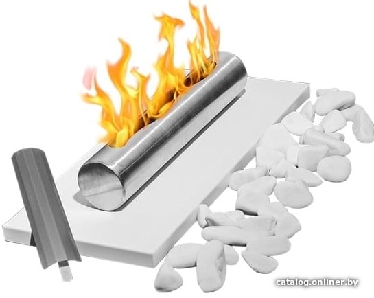 Биокамин BiokominkiGMT Stainless (белый)