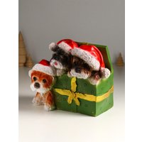 Статуэтка Хорошие сувениры Щенки в шкатулке 10919008 в Мозыре