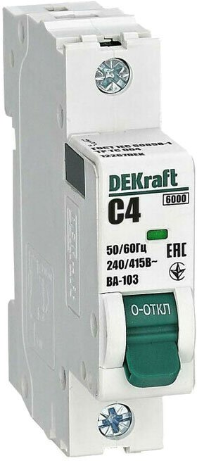 

Выключатель автоматический DEKraft 12267DEK