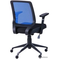 Офисное кресло AMF Онлайн Алюм (черный/синий)