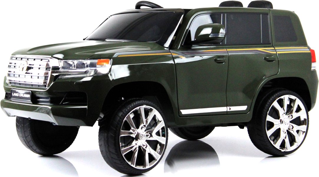 

Электромобиль RiverToys Toyota Land Cruiser 200 JJ2022 (зеленый глянец)