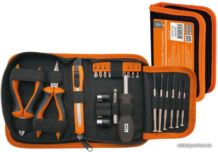 Набор домашнего мастера TDM Electric SQ1014-0204 (25 предметов)