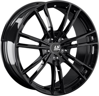 Литые диски LS FG06 19x8.5" 5x112мм DIA 66.6мм ET 38мм BK