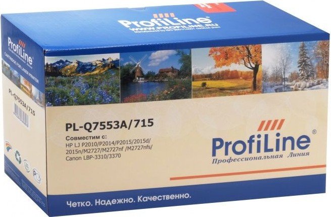 

Картридж ProfiLine PL-Q7553A (аналог HP Q7553A)