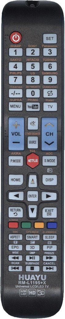 

Пульт ДУ Huayu RM-L1195+X (для телевизоров)