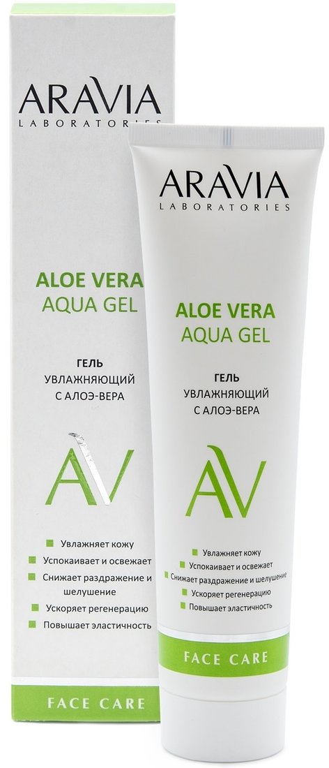

Aravia Гель для лица Laboratories Aloe Vera Aqua Gel увлажняющий 100 мл