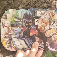 Настольная игра Фабрика игр Котики Киото