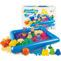 Песок кинетический Genio Kids Умный песок c надувной песочницей SSN908