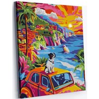 Картина по номерам ILikeGift Яркий день GLA152