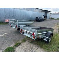 Одноосный прицеп AvtoS A25M1B (2500x1300x300, R13, ресс. AL-KO)