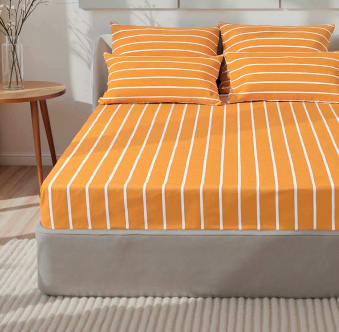 

Постельное белье Этель Mustard stripes 6632203