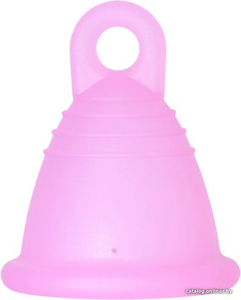 Менструальная чаша Me Luna Soft Shorty XL кольцо (розовый)
