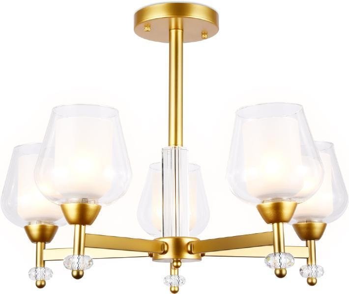 

Подвесная люстра Ambrella light Traditional TR3154/5 GD/CL