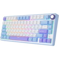 Клавиатура Royal Kludge R75 RGB Taro Milk (RK Silver)