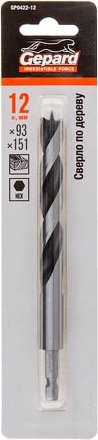 Сверло Gepard GP0422-12