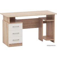 Стол Imperial Гарвард 3ящ 130 (дуб сонома/белый)