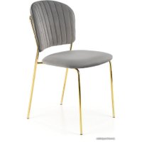 Стул Halmar K499 (серый/золотистый)