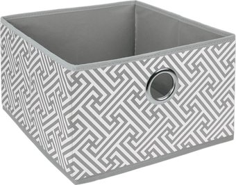 Коробка для хранения Handy Home Орнамент UC-204 28x28x18 (серый)