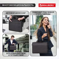 Сумка BRAUBERG Practical 272604 (черный) в Гомеле