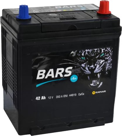 

Автомобильный аккумулятор BARS Asia 6СТ-42 Евро R+ (42 А·ч)