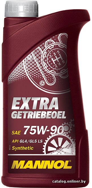 Трансмиссионное масло Mannol Extra Getriebeoel 75W-90 API GL 5 1л